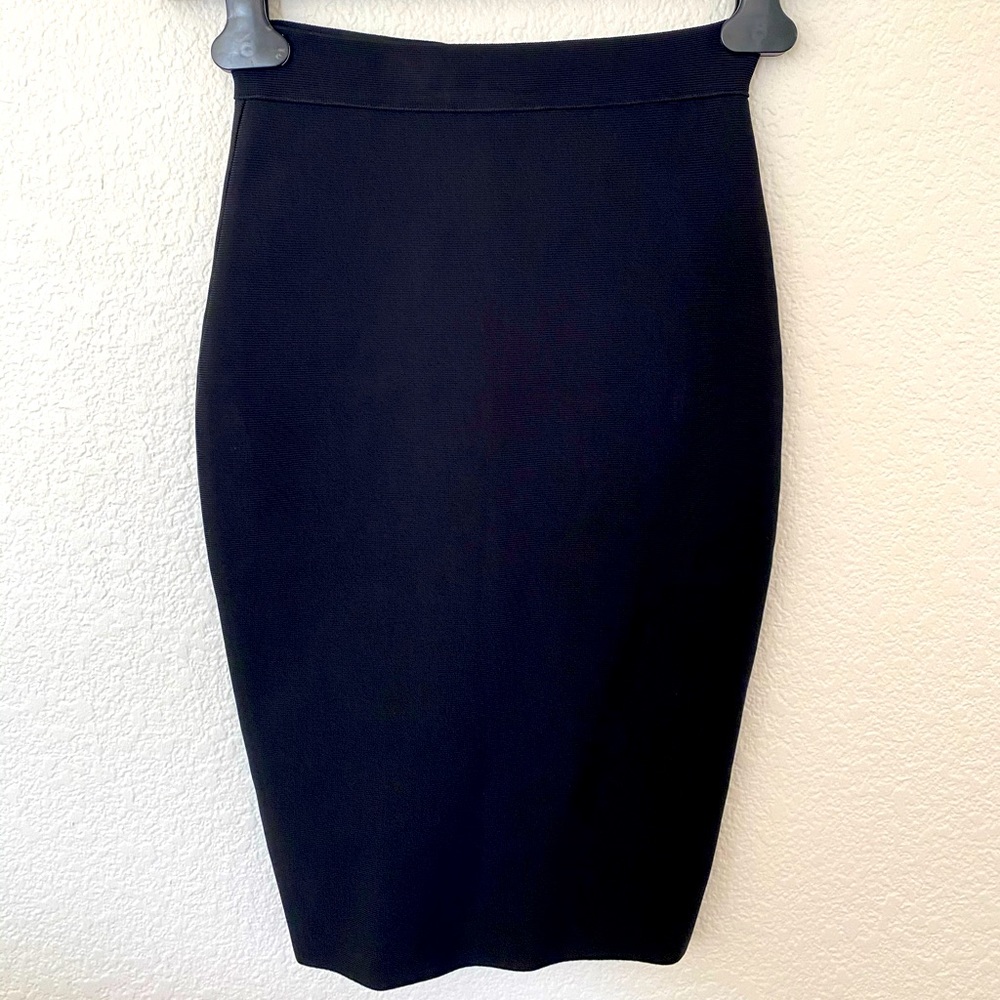 Classic Black Pencil Skirt